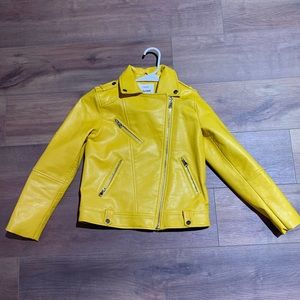 Zara leather jacket